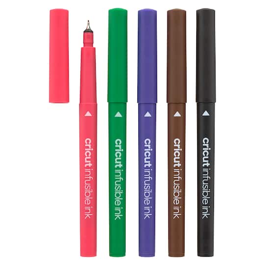 6 Packs: 5 ct. (30 total) Cricut&#xAE; Infusible Ink&#x2122; Basics Pens